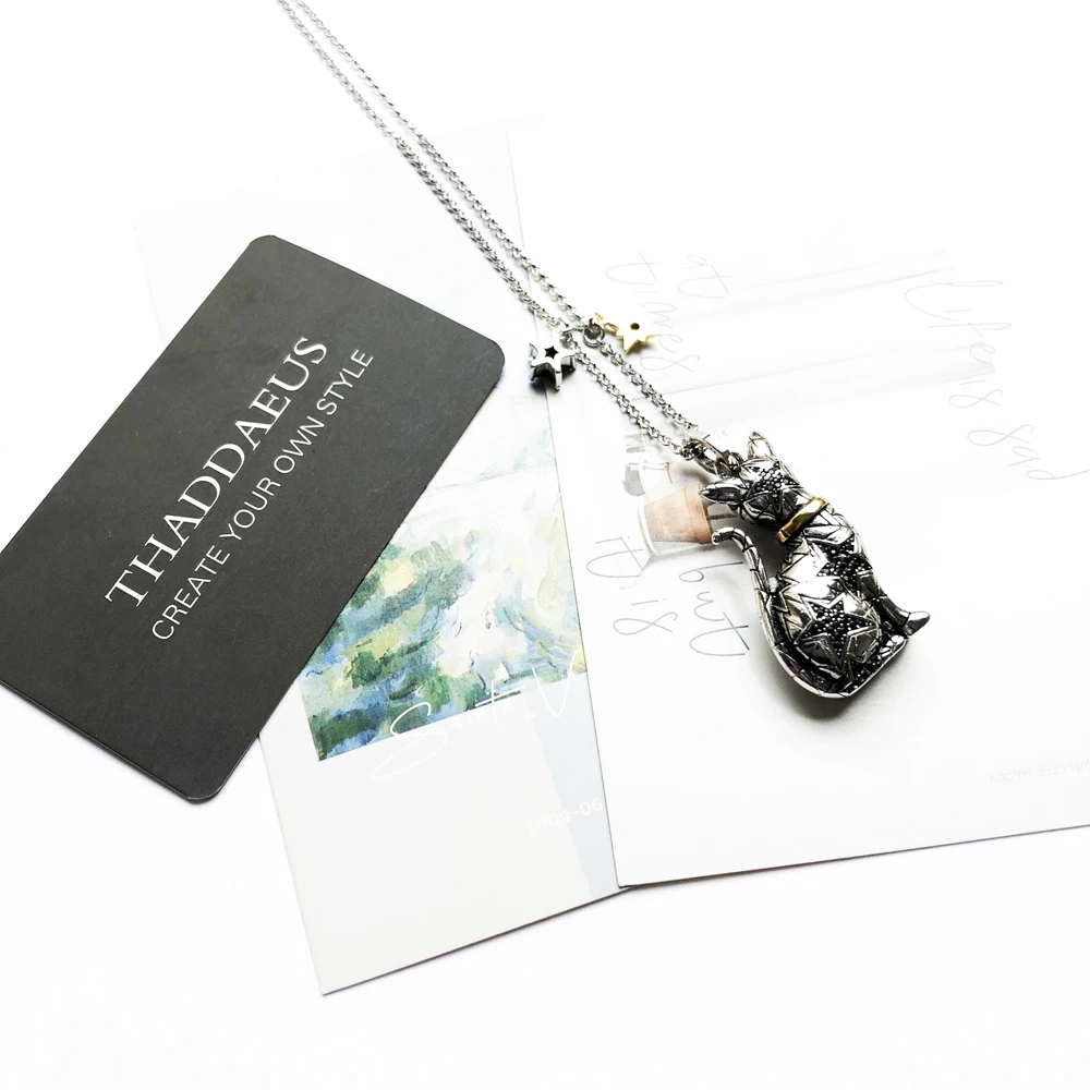 Cute Star Cat Brand New Chain Necklace Jewelry Gift For Women – Bild 6