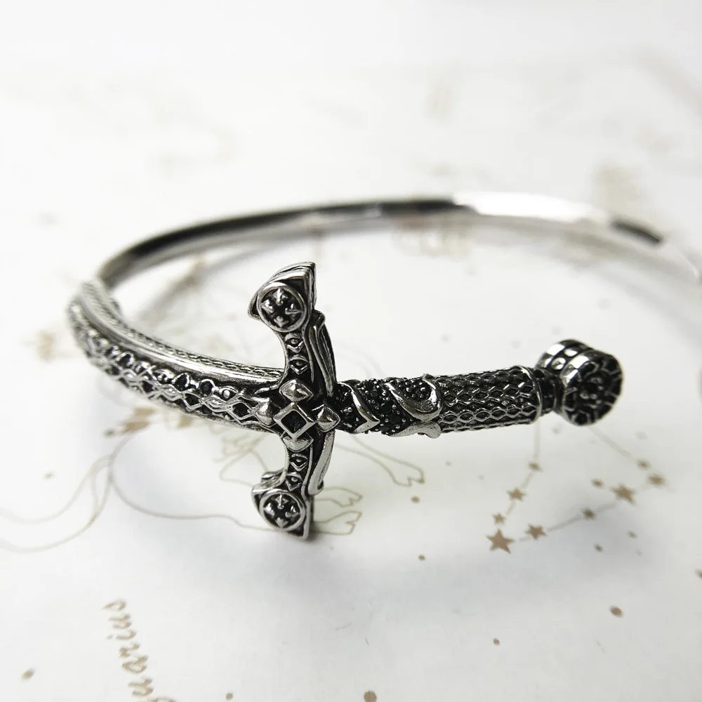 Vinatge Sword Bracelet Fashion Jewelry Bangle Gift - 画像 (4)