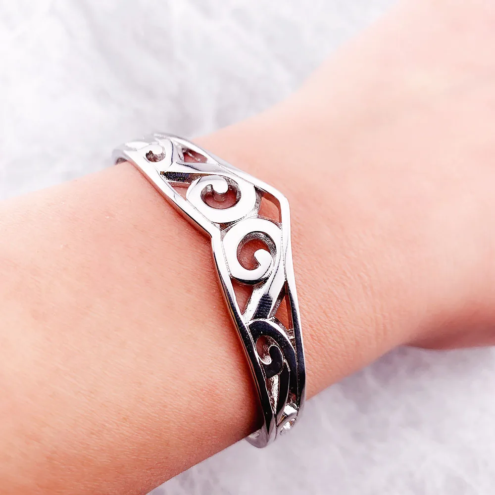 Vintage Maori Ornament Ethnic Fashion Jewelry Bangle For Women - 画像 (5)