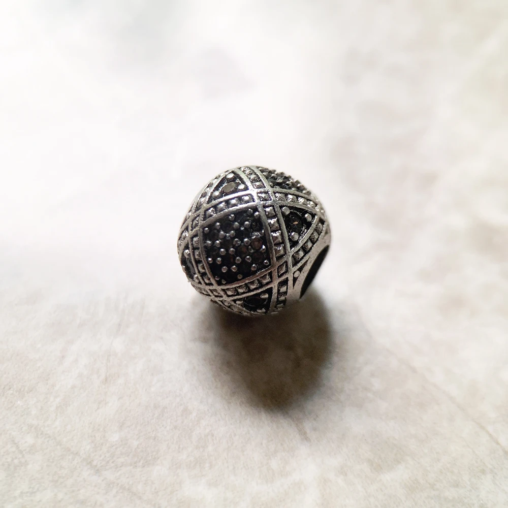 Charms Karma Champagne CZ Sterling Silver Beads - 画像 (6)