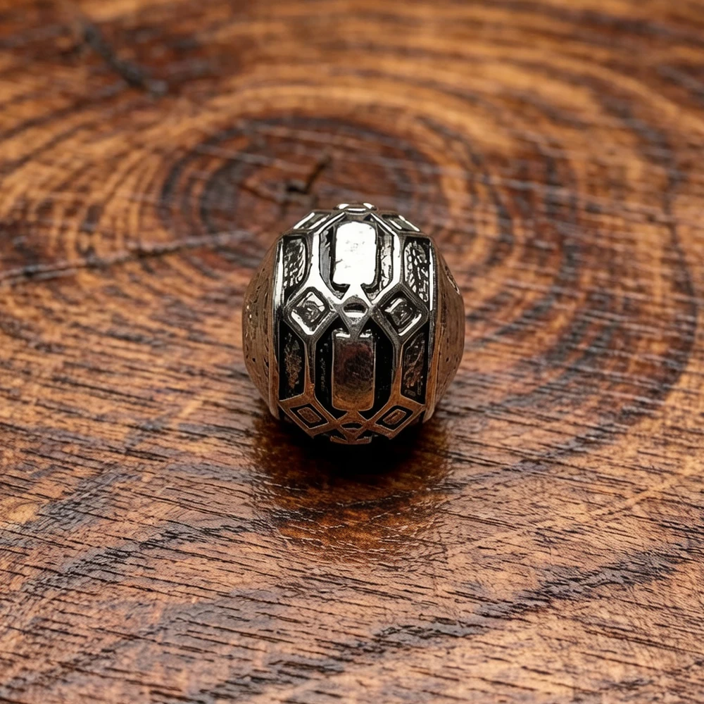 Vintage Relief-like 925 Sterling Silver Beads - Image 4