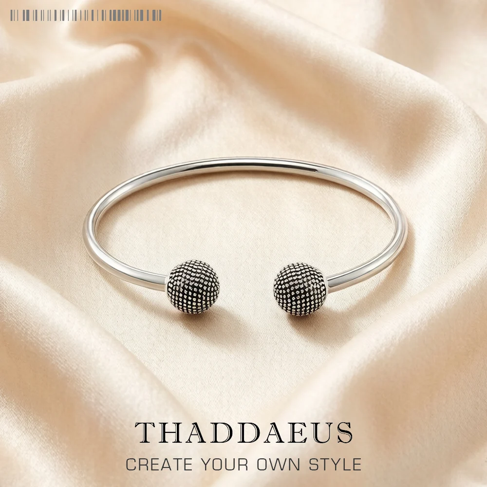 Fashion Kathmandu Karma Glam 925 Sterling Silver Bangle