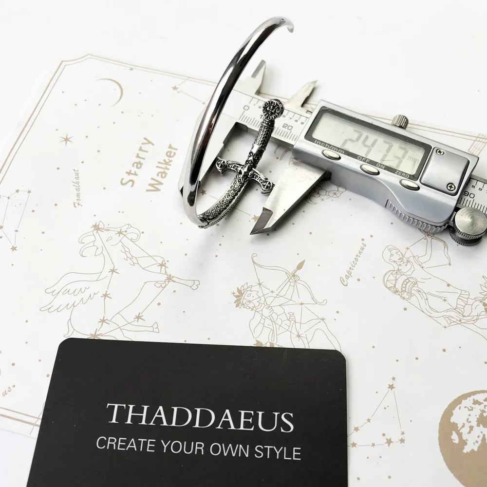 Vinatge Sword Bracelet Fashion Jewelry Bangle Gift - 画像 (3)
