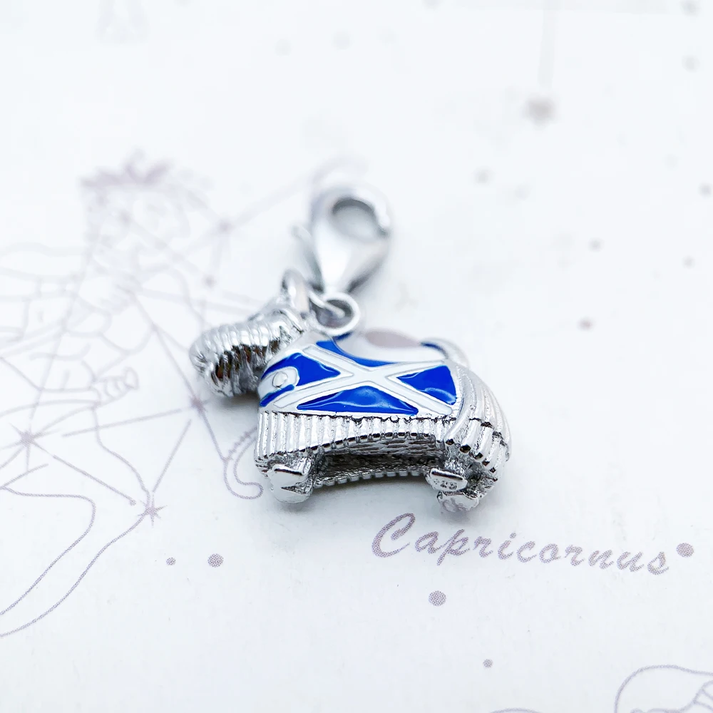 Sterling Silver Westie Westy Dog Scotland Animal Pendant - Image 6
