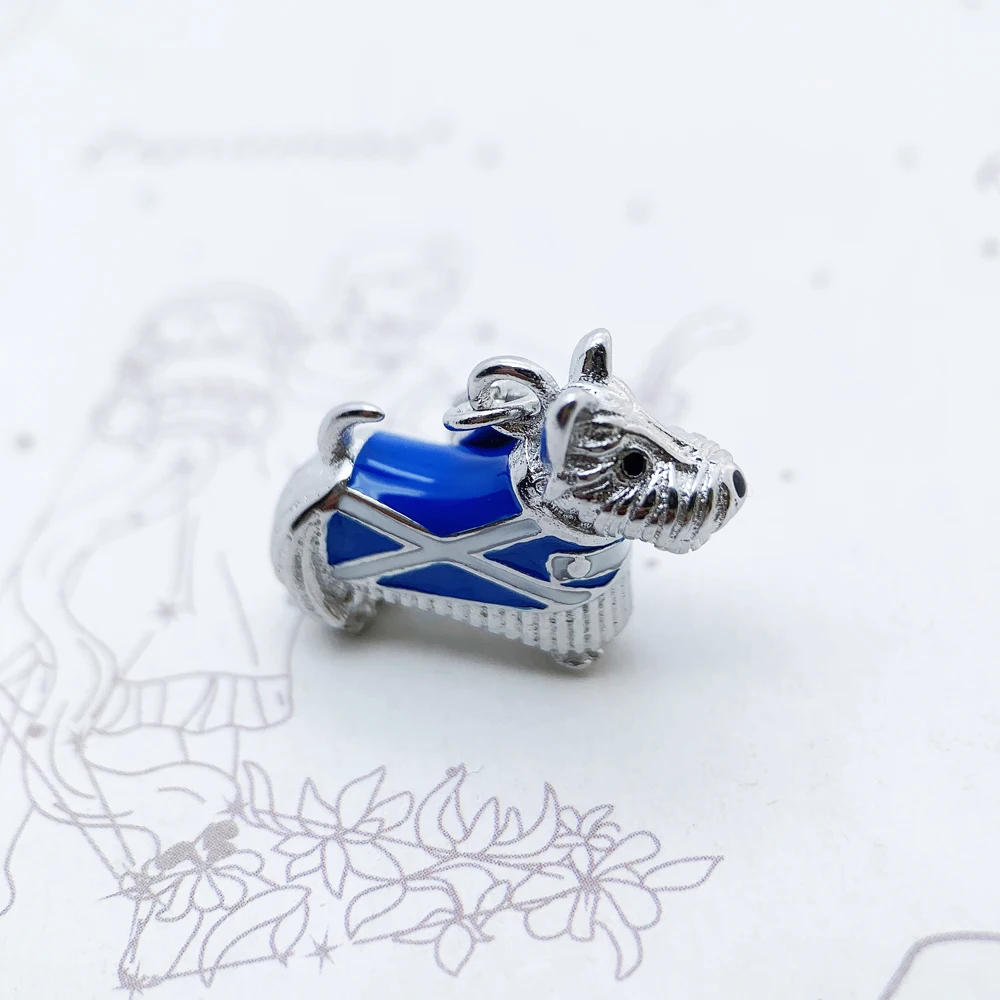 Sterling Silver Westie Westy Dog Scotland Animal Pendant - Image 5
